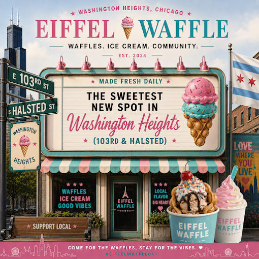EIFFEL WAFFLE- Halsted Location